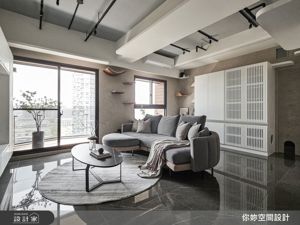 19坪小宅讓毛孩盡情奔跑！台中質感宅揉入侘寂美學，打造令人羨慕的人貓共生樂園_視覺圖