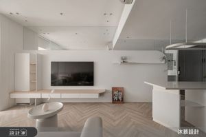 台北市10坪老屋的獨立與浪漫！單面採光長型屋，翻轉為韓劇感清新北歐寵物宅_視覺圖