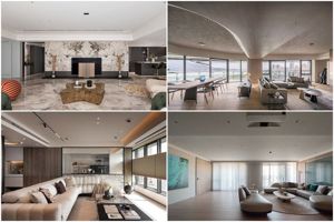 現代豪宅客廳5大QA核心重點！從豪宅客廳3大風格趨勢、必備設計，到牆面材質、燈光、雙客廳，完整掌握！_視覺圖