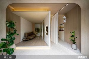 【TV】破解長形格局 斜角設計重塑日式侘寂x現代摩登雙層辦公基地_視覺圖