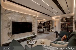 【TV】極致曲線零直角 28坪現代輕奢智能美宅_視覺圖