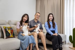 史上最鬧入厝儀式！網紅小張阿舜超浮誇新家開箱 歐德傢俱打造「2人3貓」奶油風無毒美宅  _視覺圖