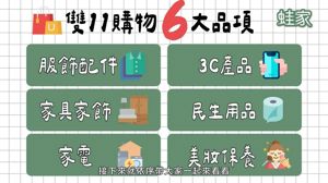 雙11這樣買最划算！私藏購物清單＋信用卡回饋，懶人購物攻略一次看_視覺圖