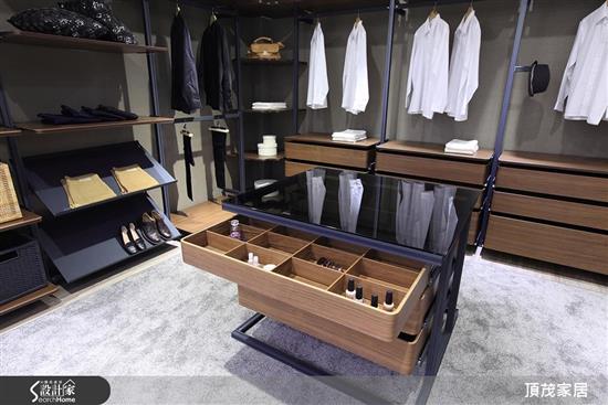 頂茂家居-開放式衣帽間-更衣間-開放式衣帽間、更衣間,頂茂家居,衣櫃