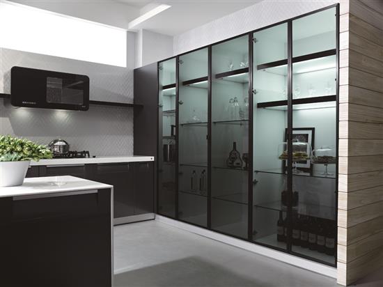 雅登廚飾 D型鋁框高櫃-櫥櫃
