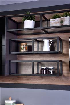 雅登廚飾 oddo-雅登廚飾 LOFT風黑鐵架吊廚-雅登廚飾 LOFT風黑鐵架吊廚,雅登廚飾 oddo,櫥櫃