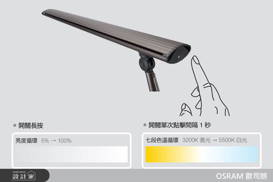 OSRAM 歐司朗-德勒斯登調光調色LED護眼檯燈專業款, Ra90-OSRAM 歐司朗 德勒斯登調光調色LED護眼檯燈 專業款, Ra90,OSRAM 歐司朗,桌燈