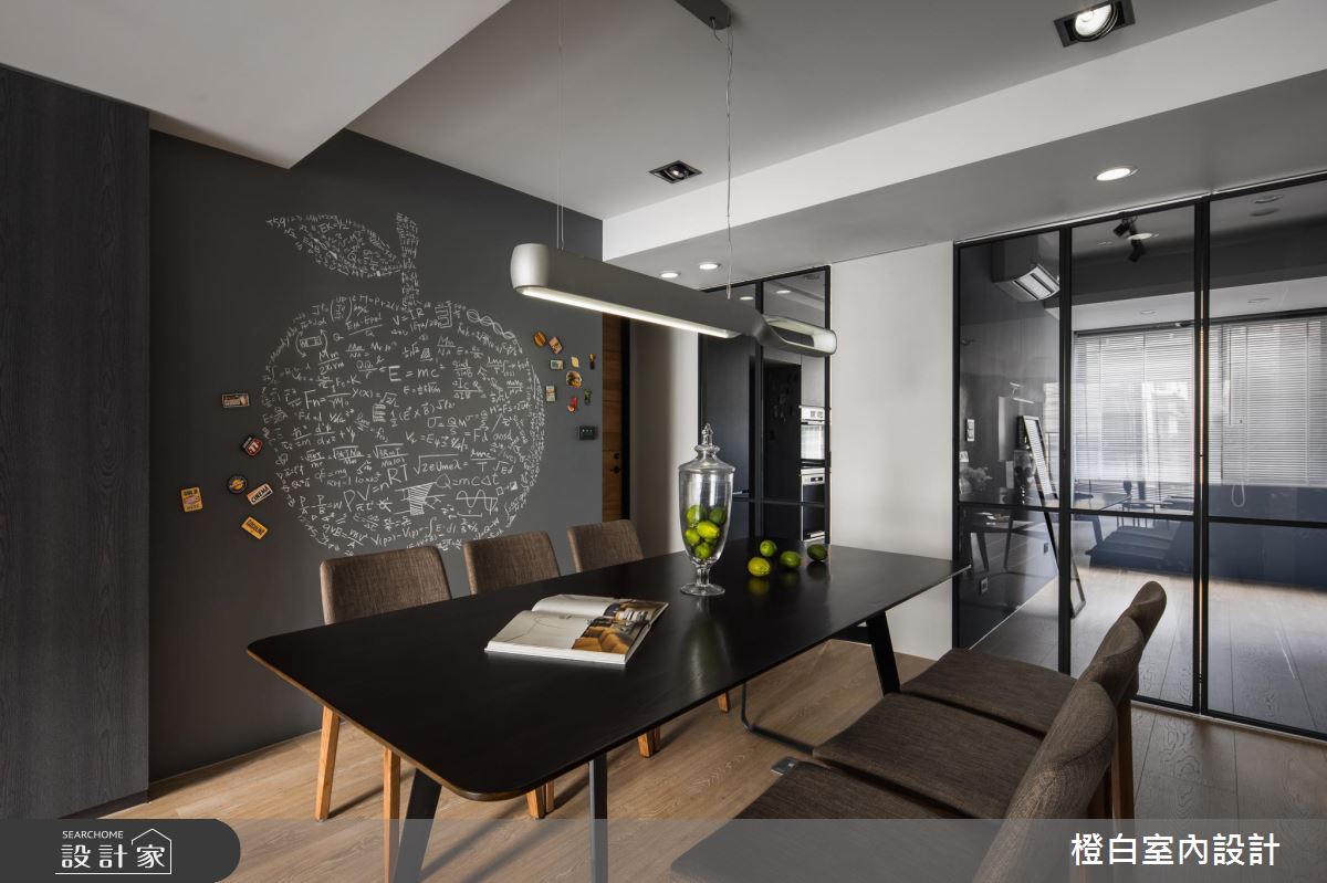 餐廳：童趣、個性大黑板牆！打造醫師家的療癒系餐廳