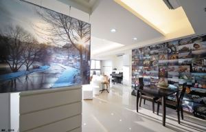 玄關入門見大樑不想降低天花板高度，怎樣設計比較省？_視覺圖