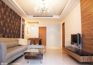 客廳的電視櫃，用矮櫃是否較省？_視覺圖