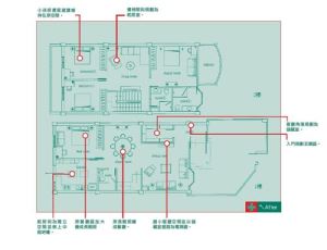 合理配置70坪格局滿足全家人需求_視覺圖