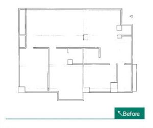 35坪四房的格局改造_視覺圖
