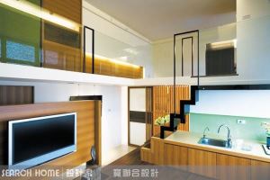 創意整合家具與硬體的小坪數居家_視覺圖