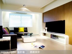 簡潔素淨色彩打造現代居家_視覺圖