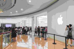 [草稿] Apple台北101直營店是棵榕樹？  有閒就來「滑」一下_視覺圖