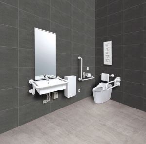 舒緩無障礙廁所的高使用率 TOTO公共廁所的多元化空間新提案_視覺圖