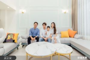 歐德傢俱 為白家綺吳東諺打造七口之家幸福大窩_視覺圖