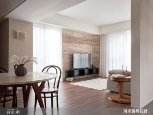 多變多彩的無機質礦物塗料　湘禾設計周奕伶總監打造自住柔美藝術宅_視覺圖