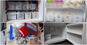 妙招! 不用花錢買收納盒，竟將雜亂冷凍庫收納整齊、好用!_視覺圖