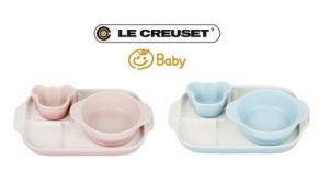 超級口愛的法國LE CREUSET 寶寶餐盤組_視覺圖