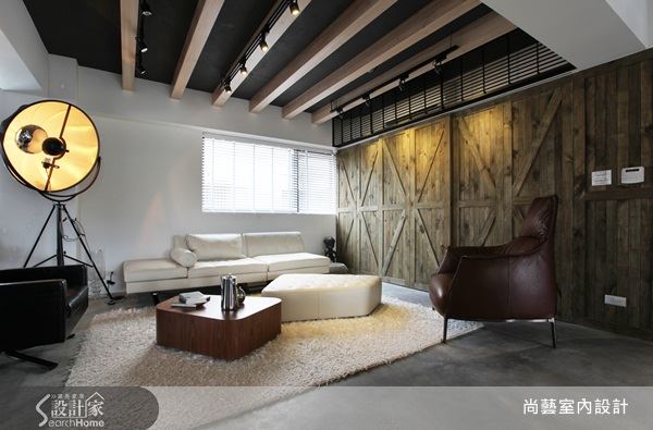 【城市Loft樂生活】粗獷材質 + 裸露結構，老屋化身loft宅_視覺圖