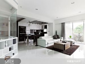 無隔間穿透設計，Open & Private空間巧妙轉換_視覺圖