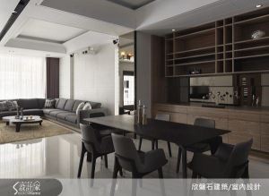 懸空的櫃體&鈦金櫃，既是收納也是裝飾、格局_視覺圖