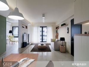 格局重整，打造簡約又舒適的北歐休閒幸福窩_視覺圖