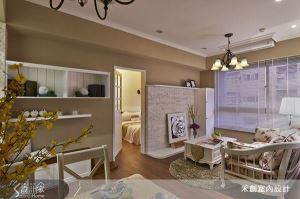 大膽跳色 我的鄉村風住家很摩卡_視覺圖