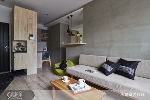 樸實清水模　打造3口之家療癒小宅_視覺圖