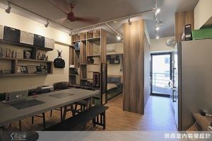 9 坪小宅復古輕工業 解構生活真味_視覺圖