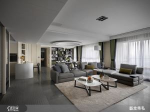 打造豪宅客廳的秘密！融入精緻色彩，掌握現代風與混搭風的時尚美學_視覺圖