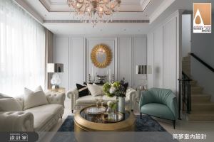 獻給最愛老婆一輩子的禮物！訂製英式古典浪漫宅，築夢室內設計再拿下2021 A'Design Award銅獎_視覺圖