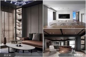 寬敞客廳的隱形亮點！疏通動線、大電視牆與玻璃書房，翻轉出大空間_視覺圖