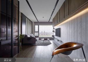 從紙上平面化為立體家屋！15坪現代風小宅，以材質傾訴有溫度的質感樣貌_視覺圖