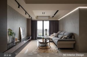 30坪簡約現代宅，開放式設計、大中島、更衣室許一個美好未來_視覺圖