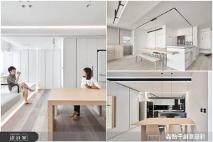 開箱3款簡約美宅的開放式廚房！重整格局、穿透隔間打造美好的烹飪用餐時光_視覺圖