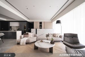 開放式設計、無阻礙採光、溫暖色調，讓療癒客廳陪我們好好過日子！_視覺圖