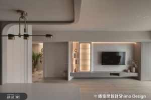 〔開箱影片〕老屋翻新法式優雅宅，23坪也有臥榻、更衣室跟開放式中島廚房_視覺圖