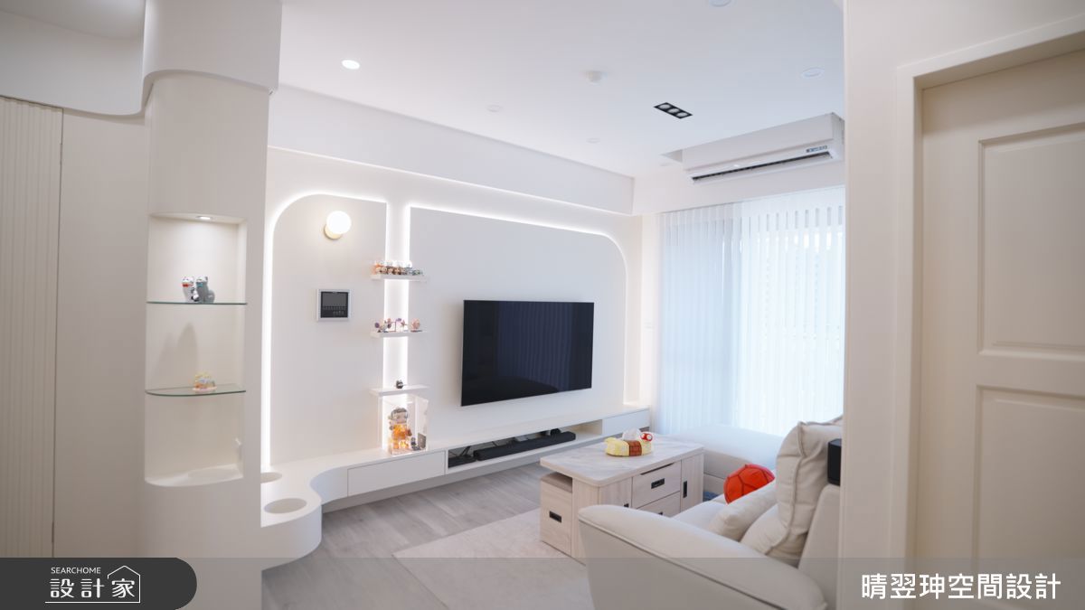 〔開箱影片〕22坪韓系奶油風新成屋新婚宅，足量收納還有夢想更衣室，打造小夫妻與萌寵的幸福居家_視覺圖