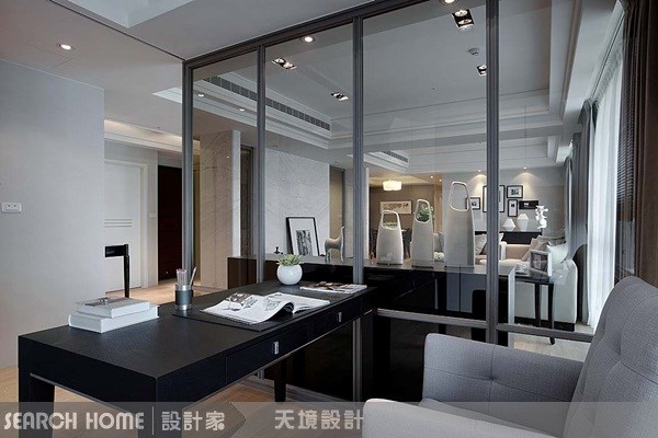 96坪新成屋(5年以下)＿奢華風書房案例圖片＿天境空間設計＿天境_09之20