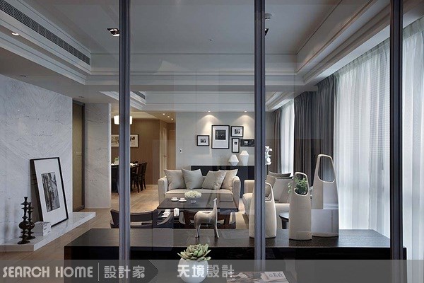 96坪新成屋(5年以下)＿奢華風客廳案例圖片＿天境空間設計＿天境_09之21