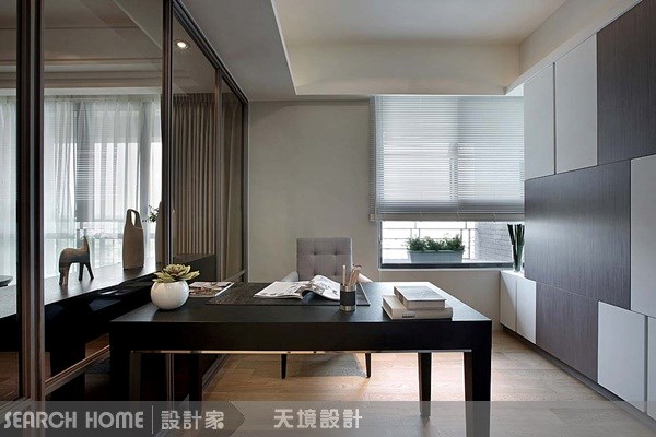 96坪新成屋(5年以下)＿奢華風書房案例圖片＿天境空間設計＿天境_09之18