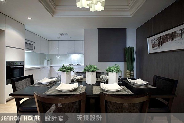 96坪新成屋(5年以下)＿奢華風餐廳案例圖片＿天境空間設計＿天境_09之13