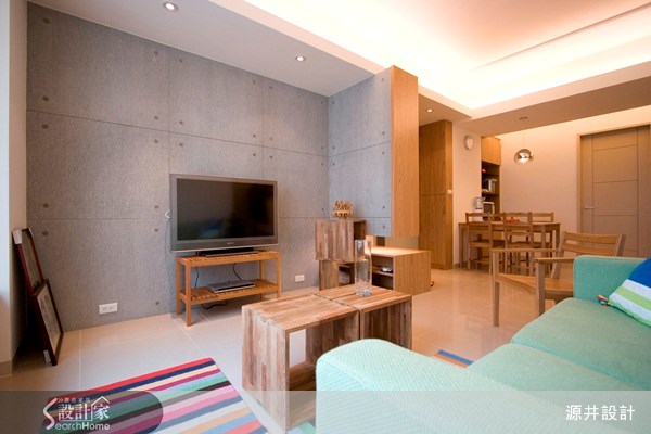 25坪新成屋(5年以下)＿北歐風案例圖片＿源井設計＿源井_01之1