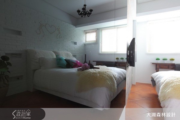 20坪中古屋(5~15年)＿鄉村風臥室案例圖片＿大湖森林室內設計＿大湖森林_13之13
