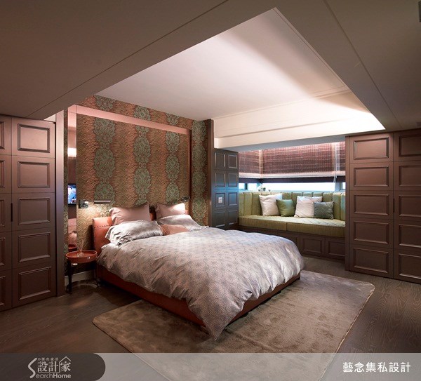 90坪中古屋(5~15年)＿奢華風臥室案例圖片＿藝念集私空間設計＿藝念集私_21之8