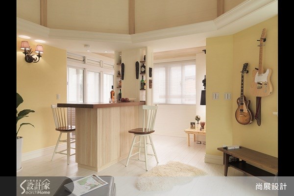 90坪中古屋(5~15年)＿鄉村風吧檯案例圖片＿尚展空間設計＿尚展_28之22