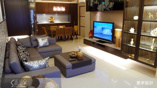 57坪新成屋(5年以下)＿混搭風案例圖片＿喬宇設計＿喬宇_01之3