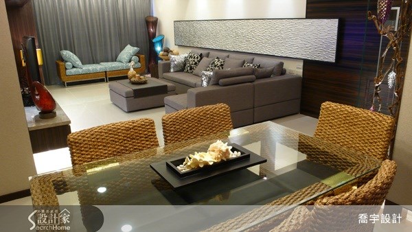 57坪新成屋(5年以下)＿混搭風案例圖片＿喬宇設計＿喬宇_01之2